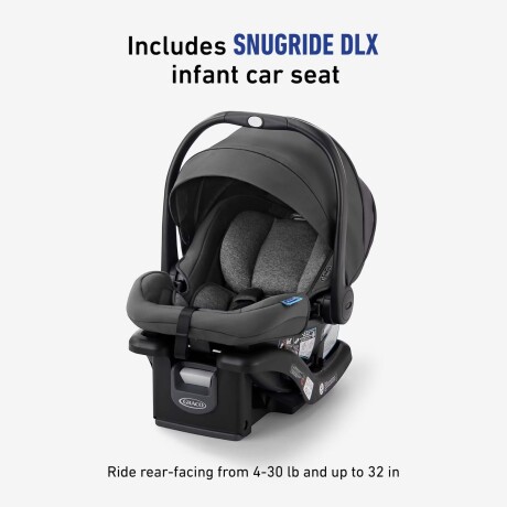 Travel System MODES NEST DLX asiento 2 en 1 con babysilla y base Travel System MODES NEST DLX asiento 2 en 1 con babysilla y base
