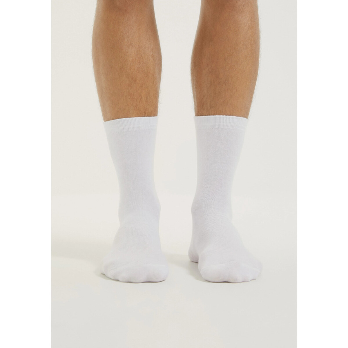 KIT 2 MEIAS UNISSEX - BRANCO 