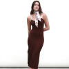 Vestido Yaya Marrón