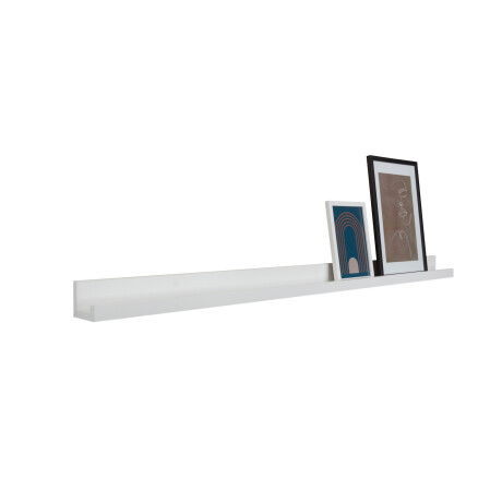 Estante para cuadros AVNEDE 115x7 blanco Blanco