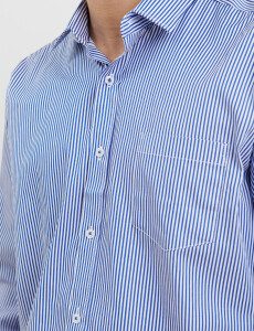 012578 CAMISA HARRINGTON LABEL Azul Osc/bla