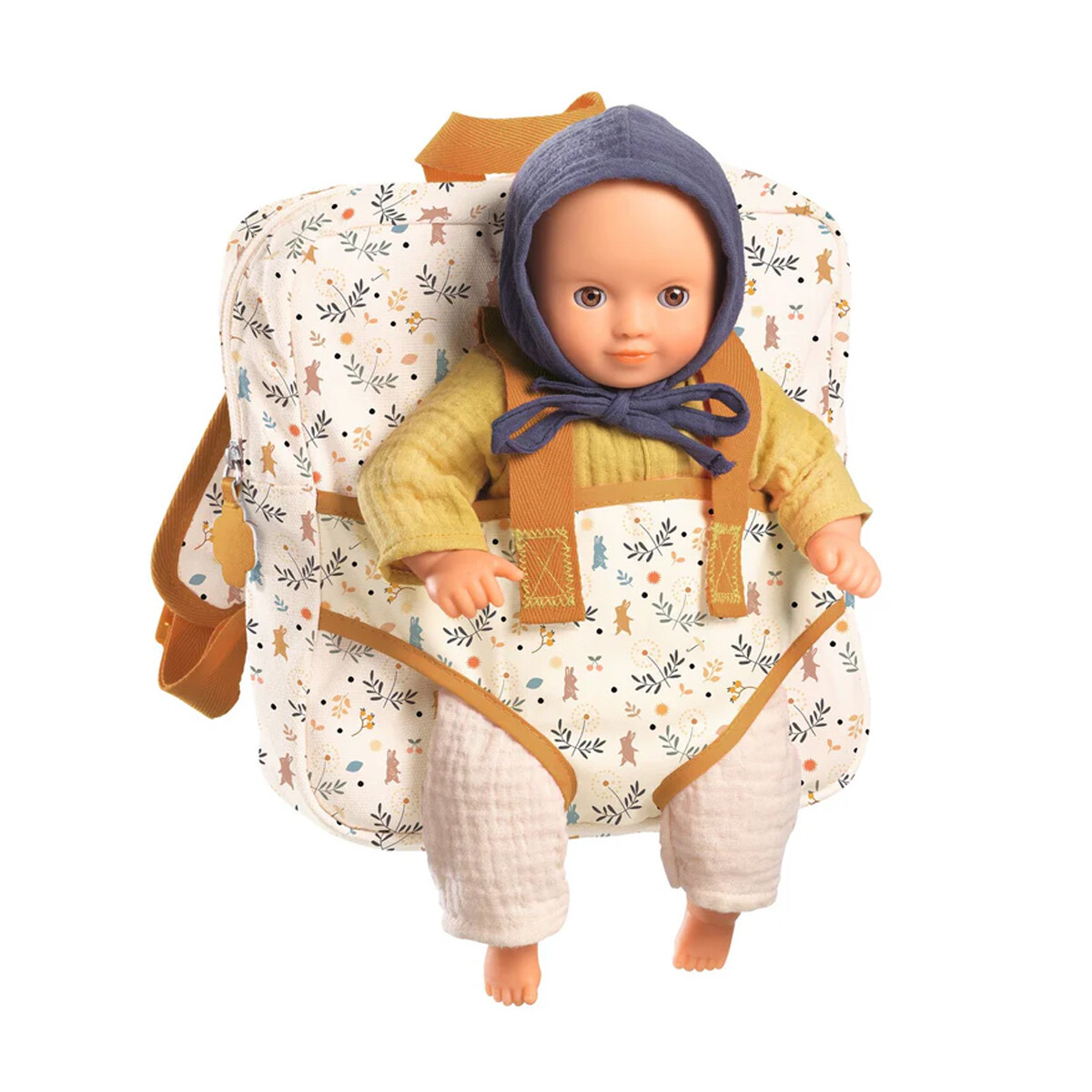 Mochila + Porta bebé Pomea Djeco 