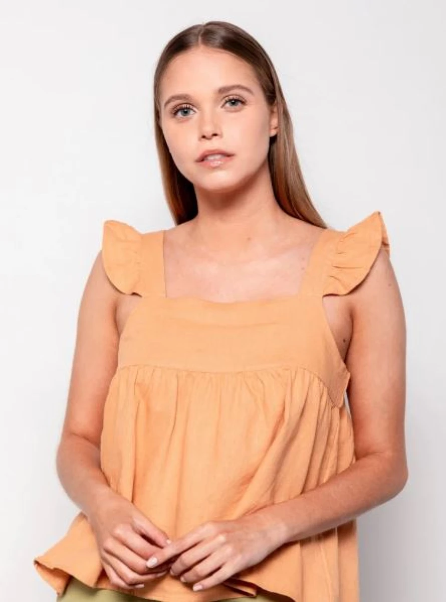 MUSCULOSA D.CASSIN ESCOBAR - NARANJA 
