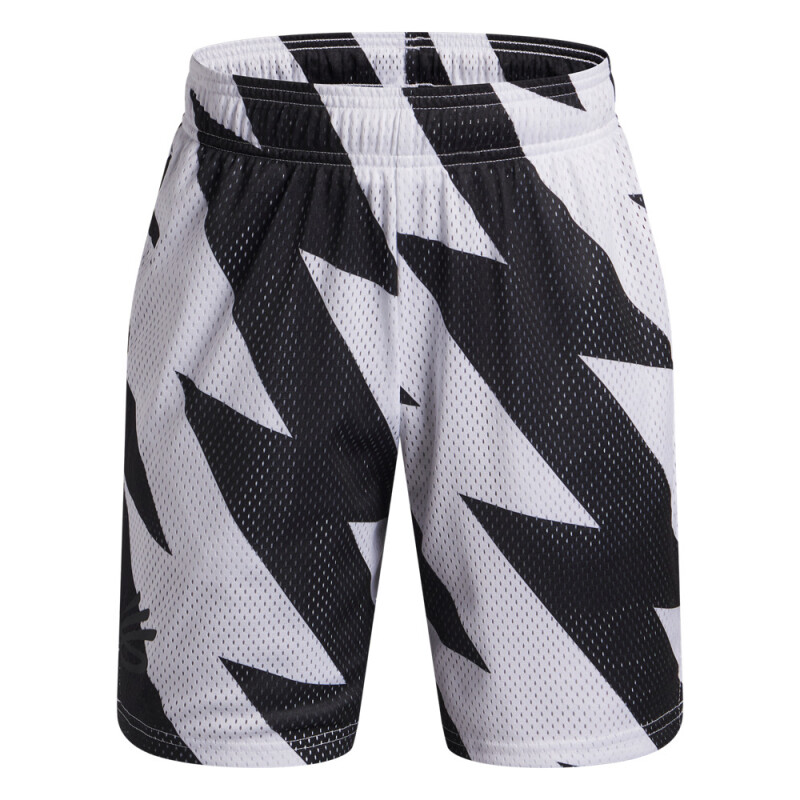 Curry Boys Splash Short WHT-100
