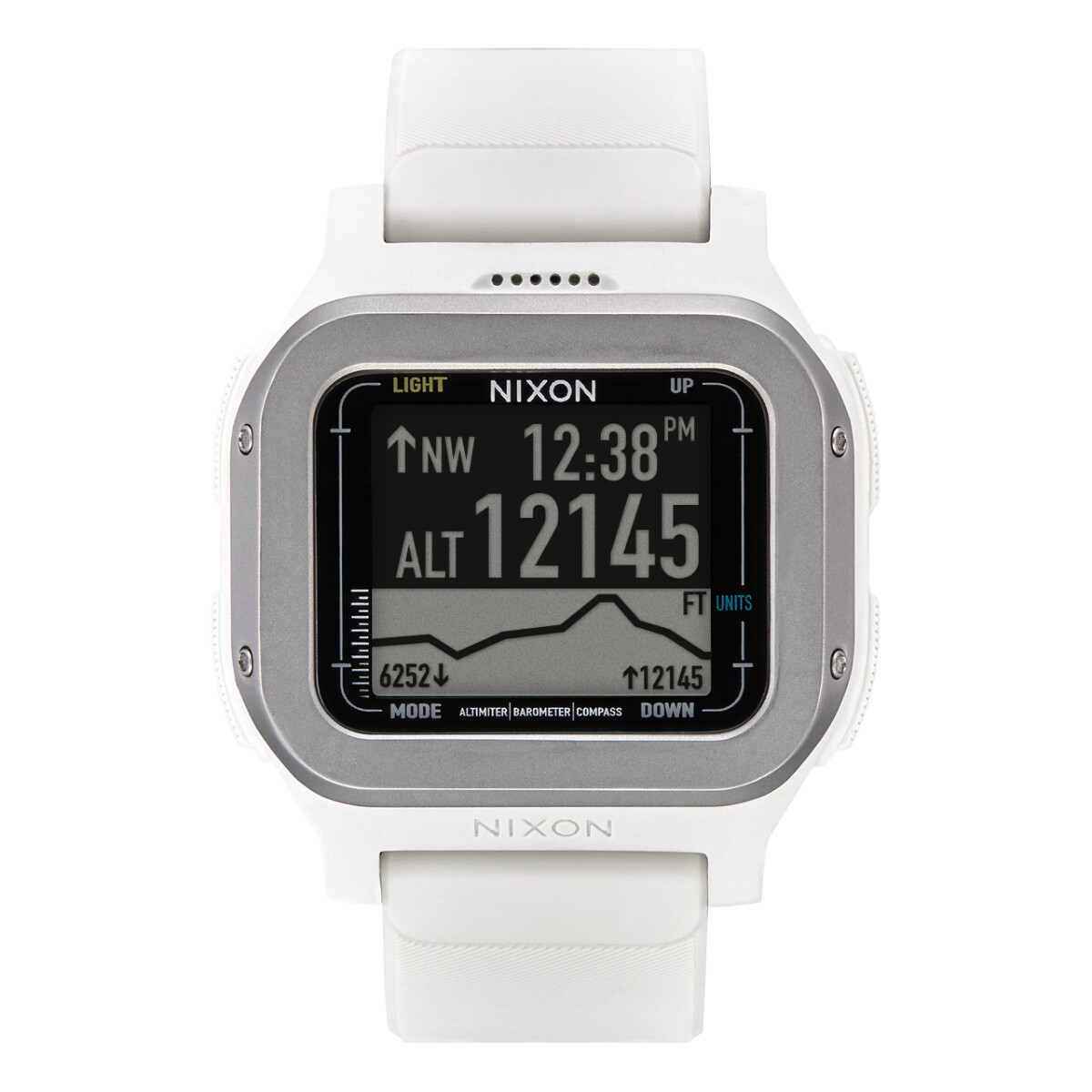 Reloj Nixon Fashion Silicona Blanco 