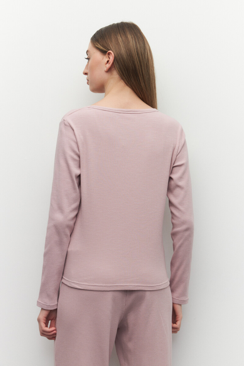 REMERA CORAL Rosa Viejo
