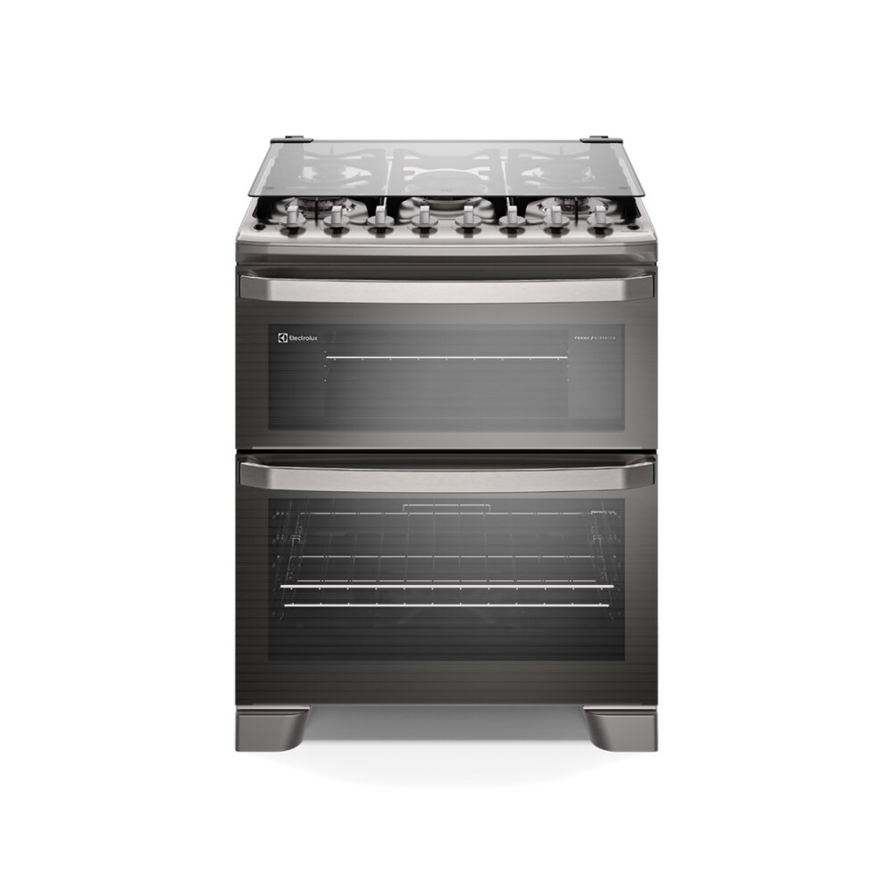 Cocina Combinada Electrolux 5 Hornallas Doble Horno FE5DC Inoxidable