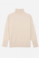 Sweater cuello rompeviento GRIS