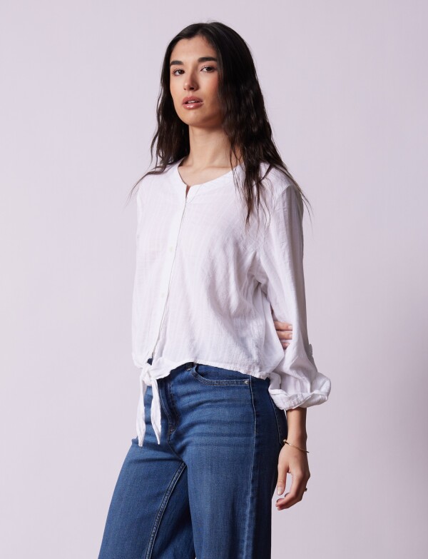 Blusa Algodon Nudo CRUDO