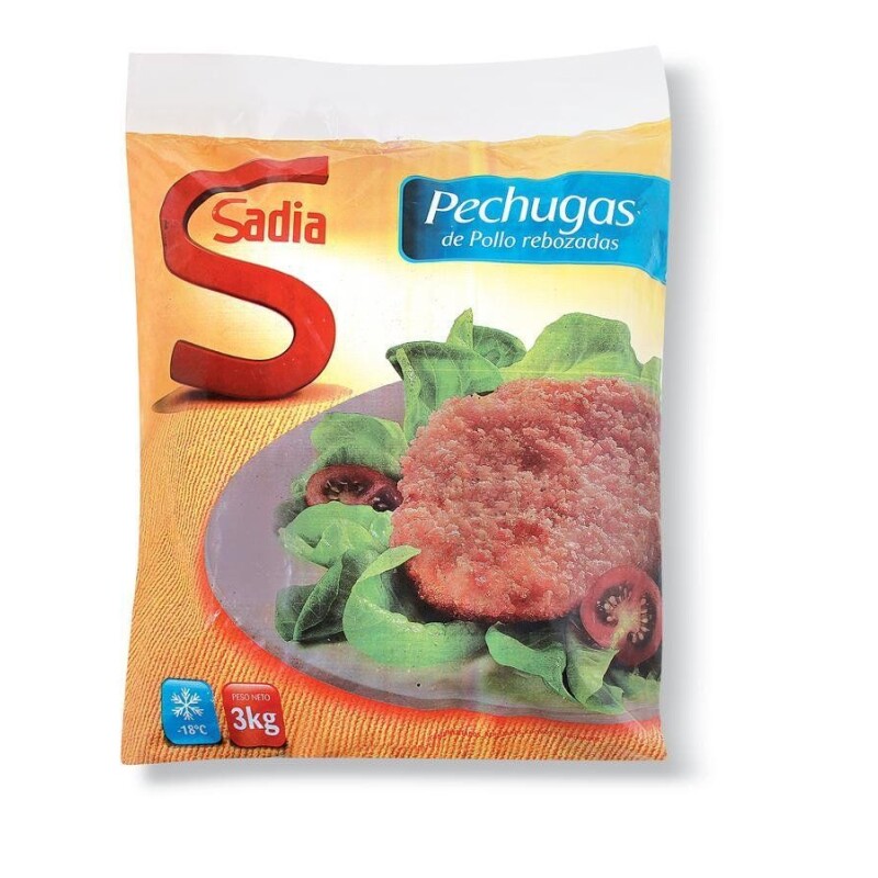 Pechugas pollo rebozadas Sadia - 3 kg Pechugas pollo rebozadas Sadia - 3 kg