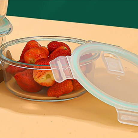 Set x3 de tuppers herméticos de vidrio Sc