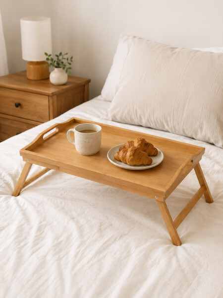 MESA DESAYUNADORA BAMBU MADERA