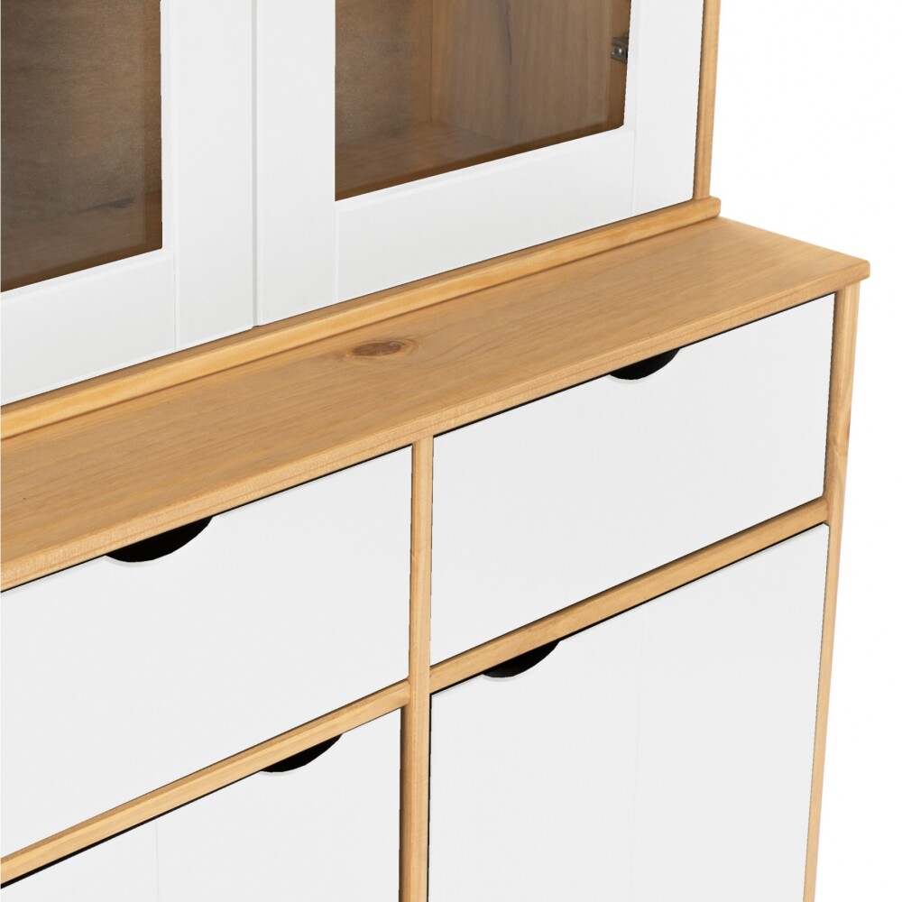 Cristalero 4 Puertas 2 Cajones- Linea Dublin Cristalero 4 Puertas 2 Cajones- Linea Dublin