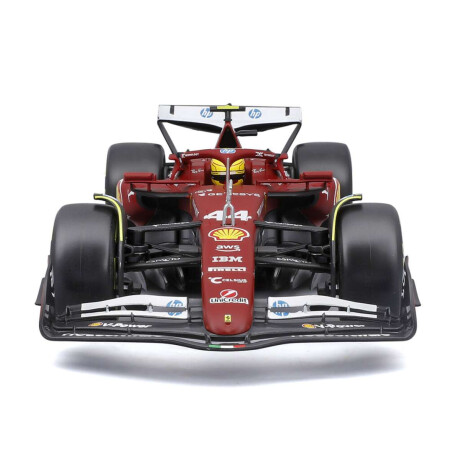 Auto Bburago Formula 1 Ferrari Con Soporte Escala 1:18 111 Gotas Azul