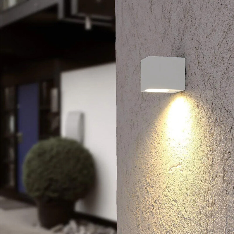 ADAP21 Lámpara de Pared Unidireccional Minimal Pequeño Blanco
