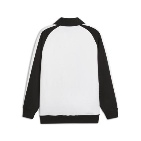T7 Relax.Wing Collar Jac.Track Jkt.63299402 Blanco/negro