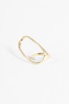 Anillo ajustable maxi dorado