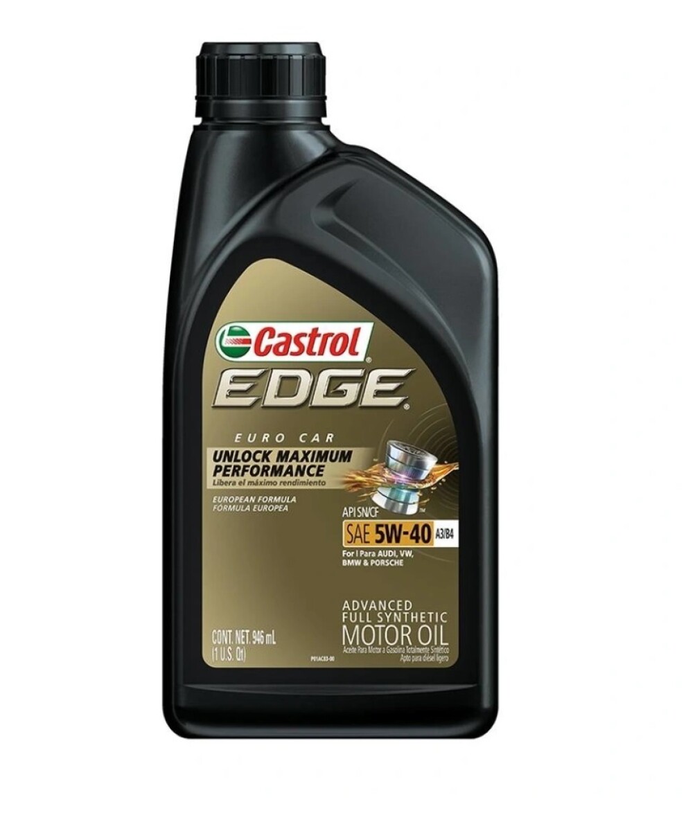 ACEITE 5W40 1L CASTROL SYNTEC 
