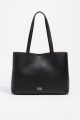 BOLSO SHOPPER Negro