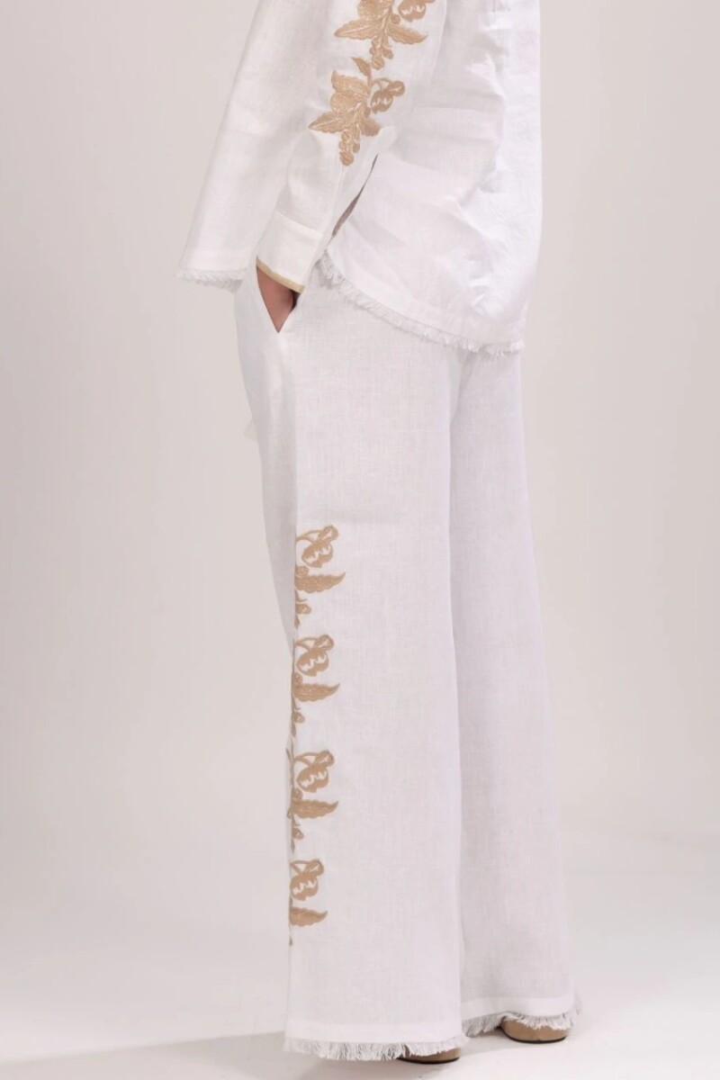 PANT FRAGOLA Blanco