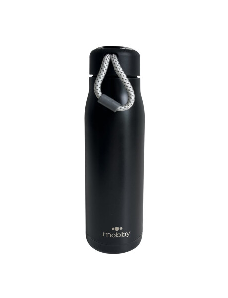BOTELLA TERMICA D.PARED 550ML CUERDA NEGRO MOBBY BOTELLA TERMICA D.PARED 550ML CUERDA NEGRO MOBBY