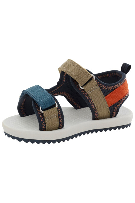 Sandalias con velcro. Talles 31-34 Sin color