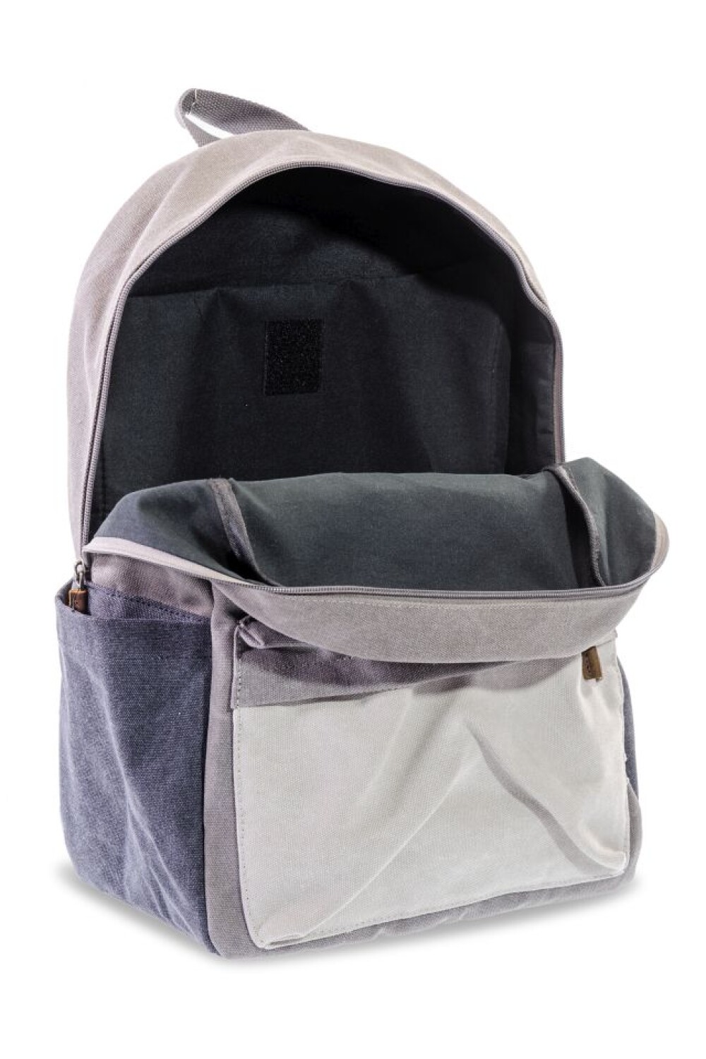 MOCHILA DE LONA Gris