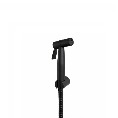 Ducha higiénica Negro mate (Gatillo-flex-soporte) DMC Ducha Higiénica Negro Mate (gatillo-flex-soporte) Dmc