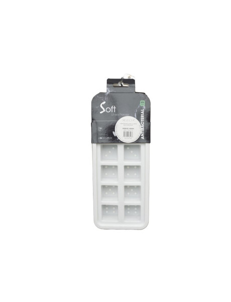 CUBETERA SILICONA 12 CUBOS BLANCO 26X11CM CUBETERA SILICONA 12 CUBOS BLANCO 26X11CM