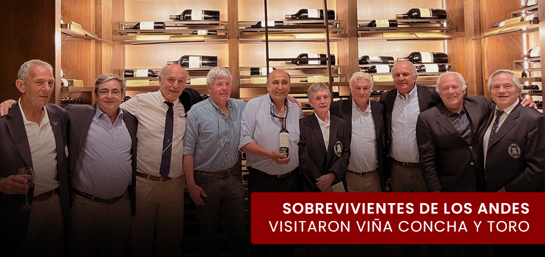 Sobrevivientes del milagro de los Andes visitaron Viña Don Melchor