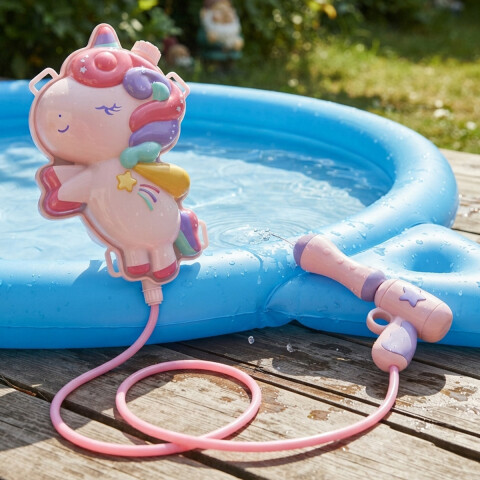 Pistola Agua Unicornio con Bolso 28 cm U