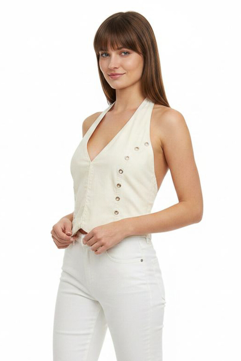 Tops Senda - Marfil / Off White 