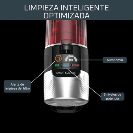 Aspiradora Stick Flexible Rowenta Animal Parquet Color Bordó