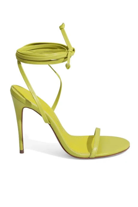 Sandalia Piel Santa Amarillo