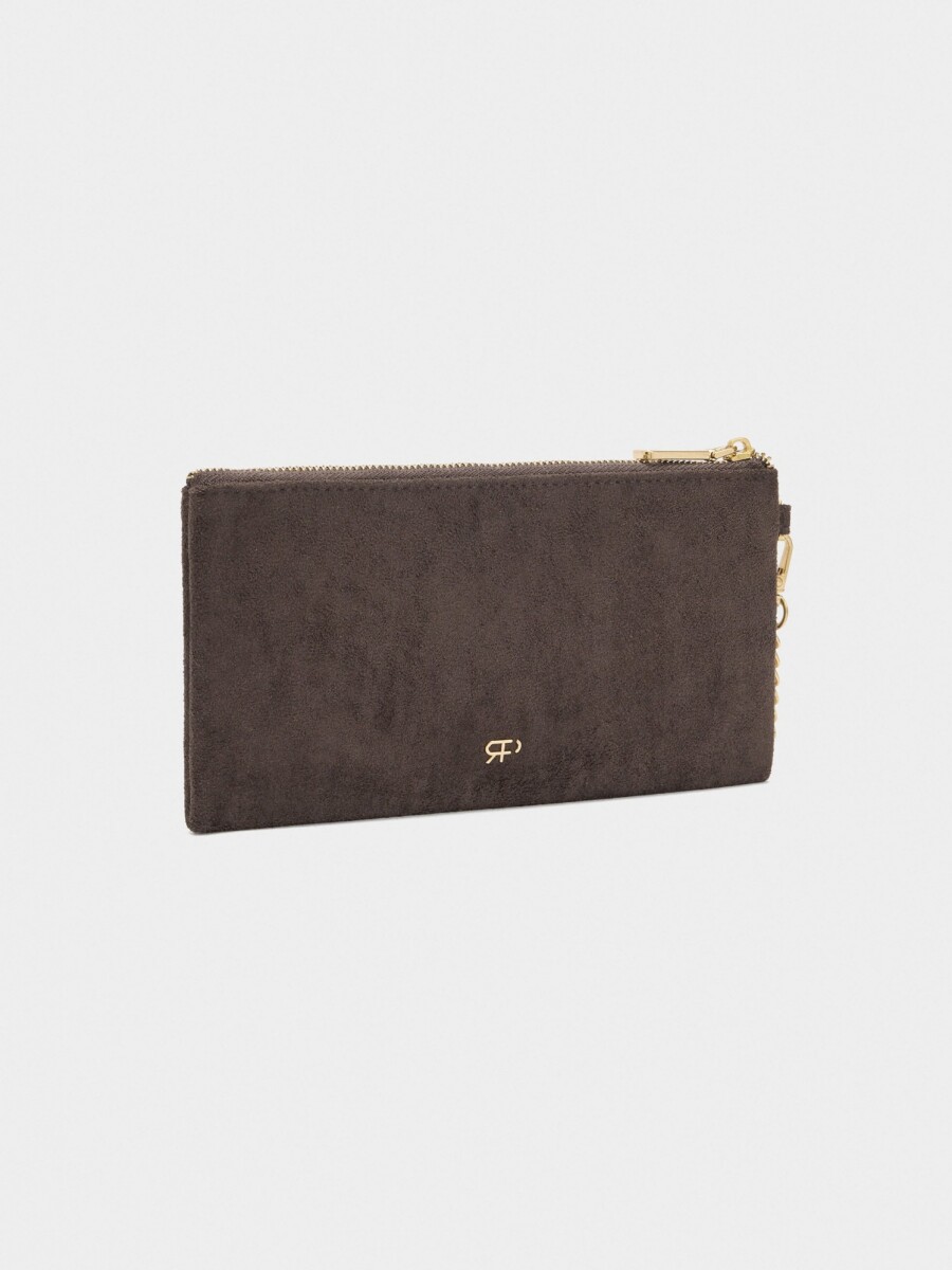 Bolso Multiusos Efecto Piel marron