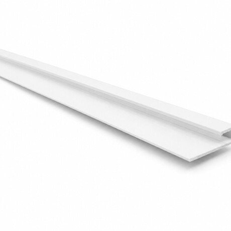 Perfil De Terminacion Para Placas de PVC Blanco Mate 3mm x 2.5mts Perfil De Terminacion Para Placas de PVC Blanco Mate 3mm x 2.5mts