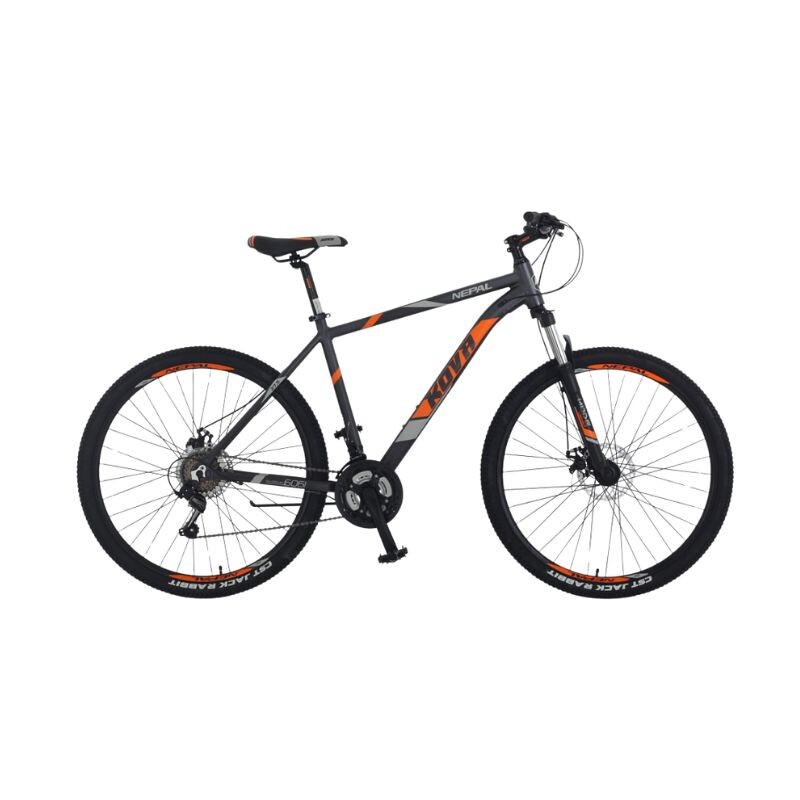 BICICLETA KOVA NEPAL HOMBRE RODADO 27.5 CON FRENO DE DISCO Gris