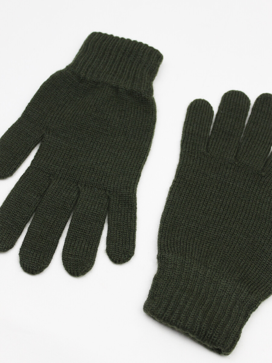 Guantes de Lana - Verde 