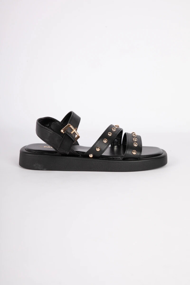 SANDALIA PADDOCK BUNA - NEGRO 