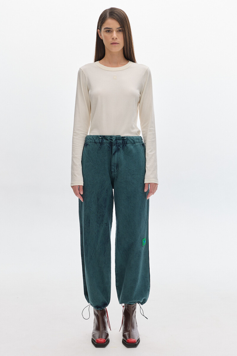 Jean Parachute Washed Green