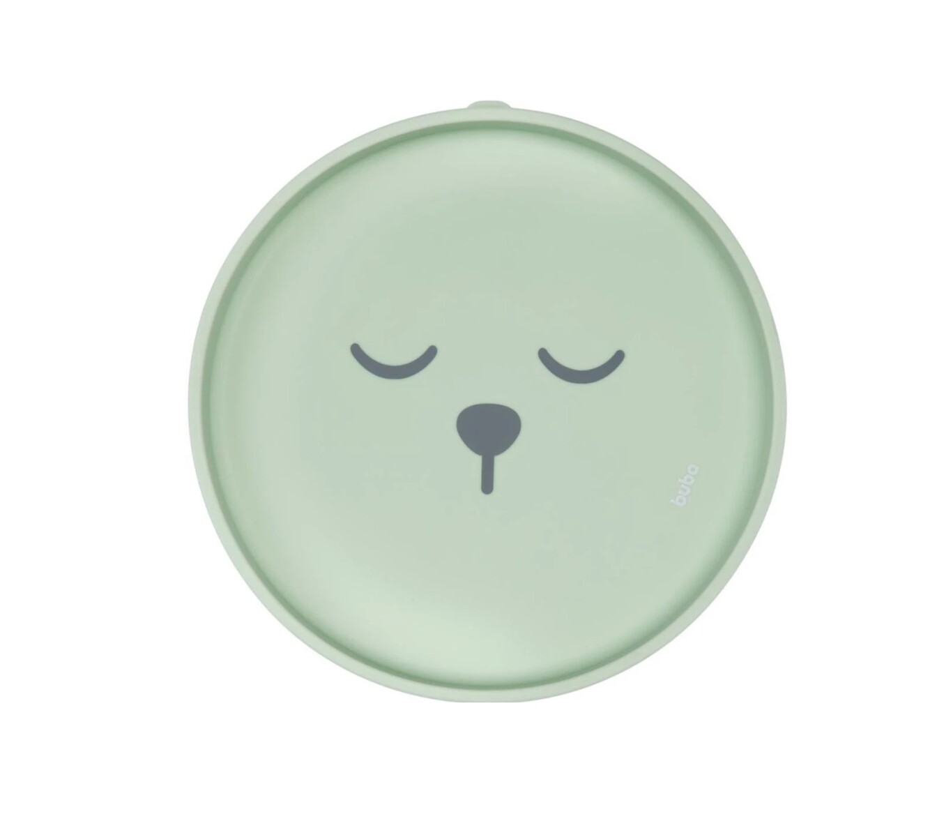 Plato silicona ventosa BUBA OSO - verde 