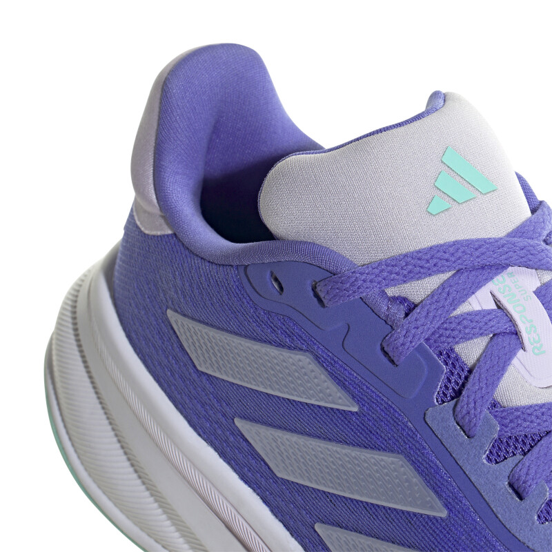Championes de Mujer Adidas Response Super Azul - Lila - Plateado