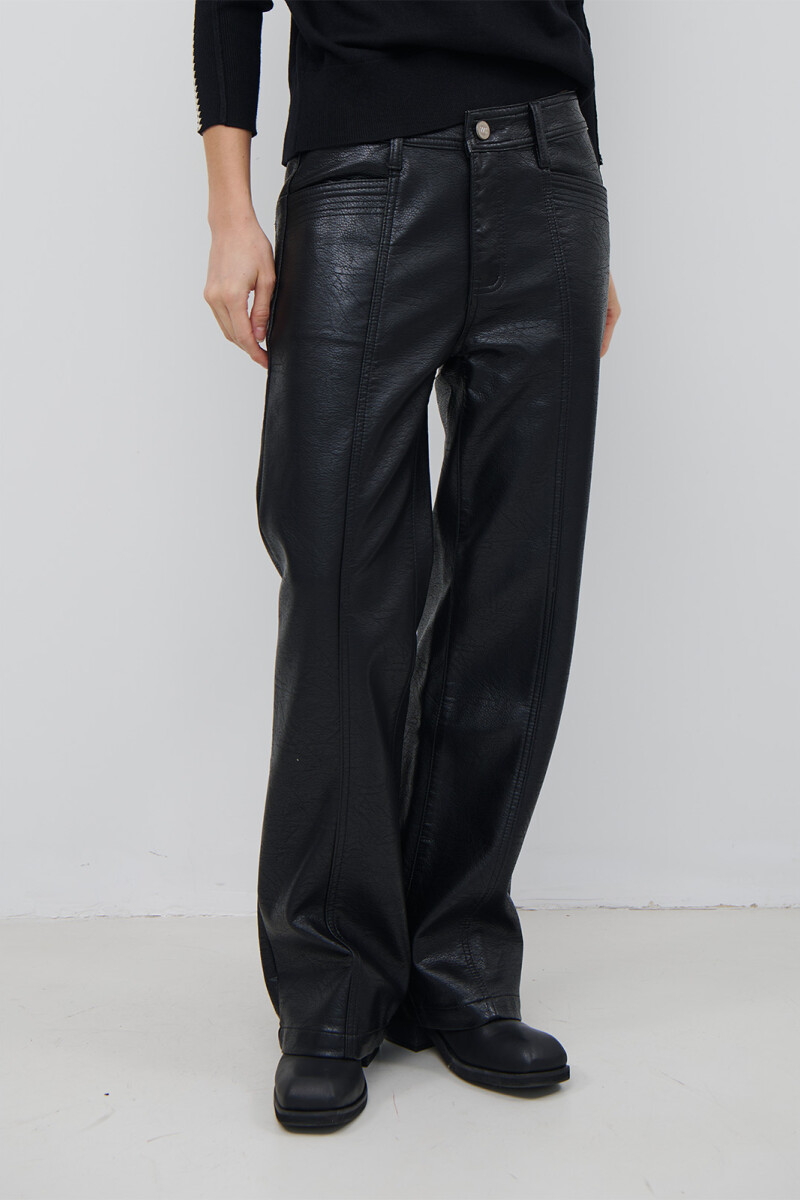 PANTALON VEGANO NEGRO