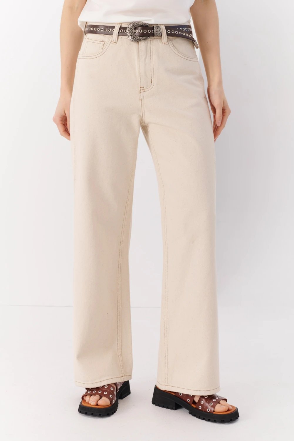 PANTALON ONDAS natural 4