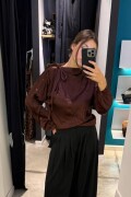 Blusa Anor MARRON