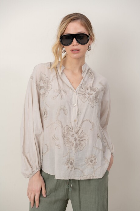 CAMISA MAHI Beige