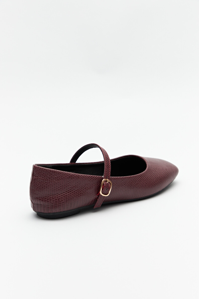 BALERINA WEEDERS Rojo Oscuro