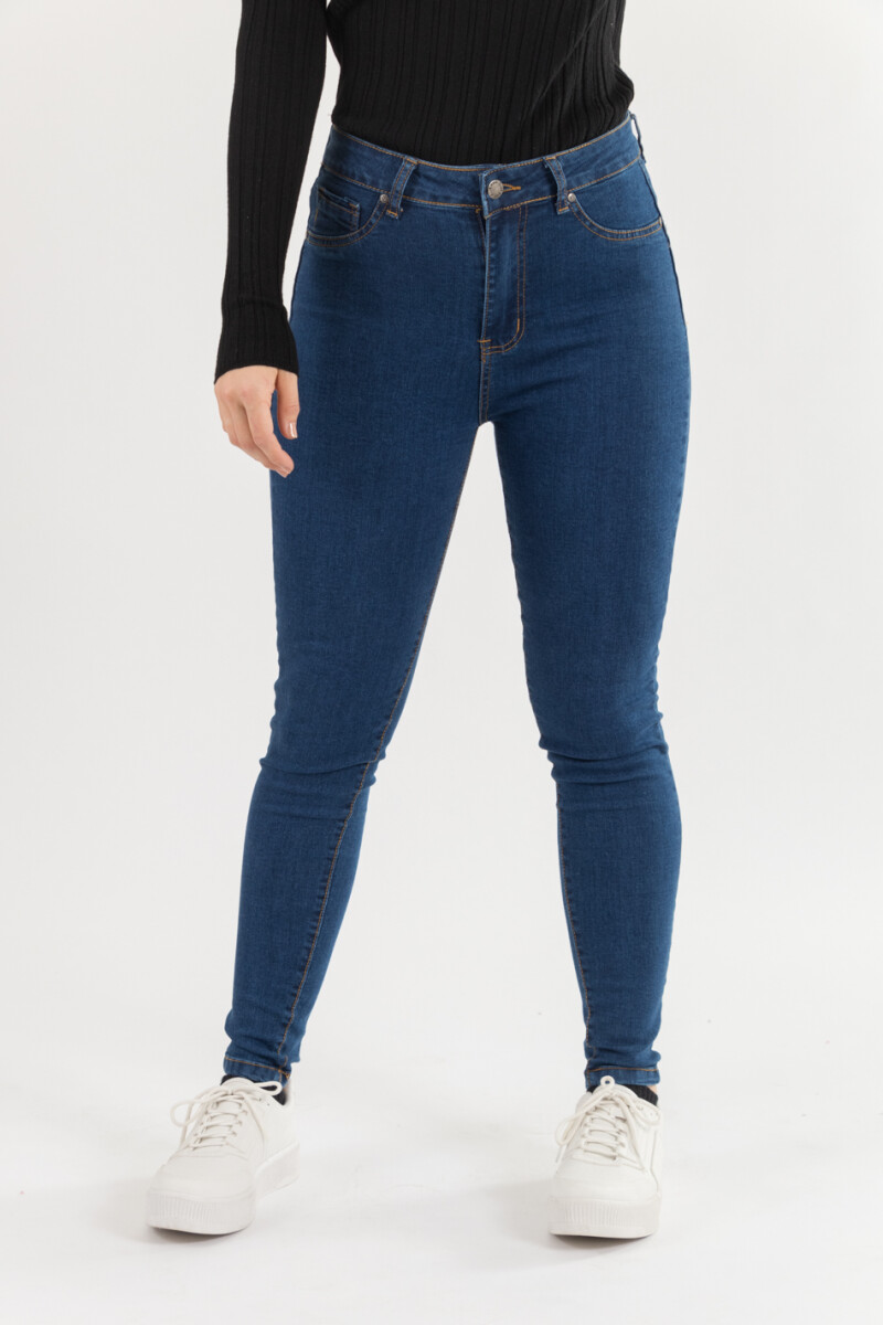 Leggings cintura alta - Dk denim 