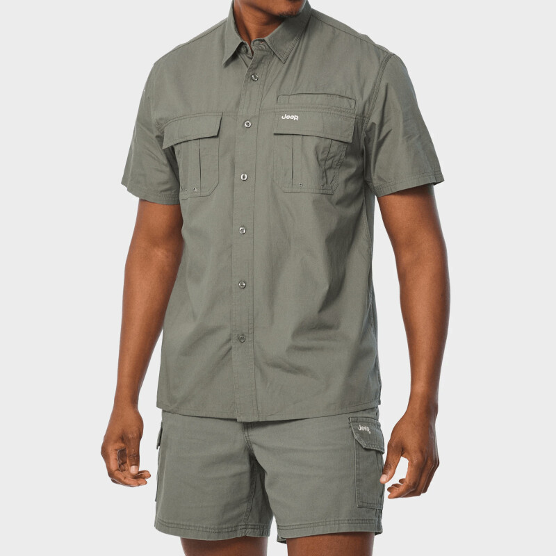 Camisa Jeep JMS25044OLIVE Camisa Jeep JMS25044OLIVE