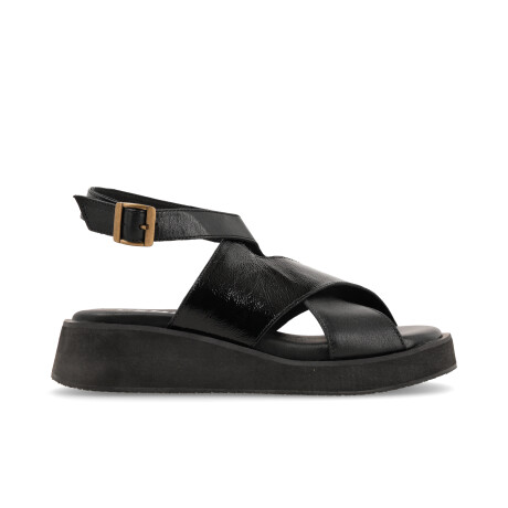 SANDALIAS VENET - CUERO MIGUELO NEGRO